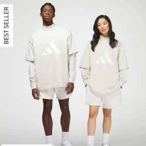 NWT adidas basketball tee size L